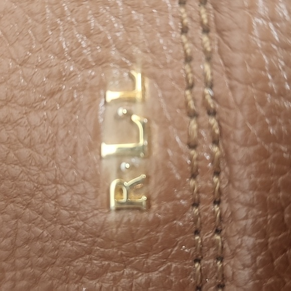 Lauren Ralph Lauren Leather Brown Fringe Crossbody Hobo Saddle Shoulder Bag - Picture 3 of 12